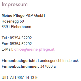 Impressum
